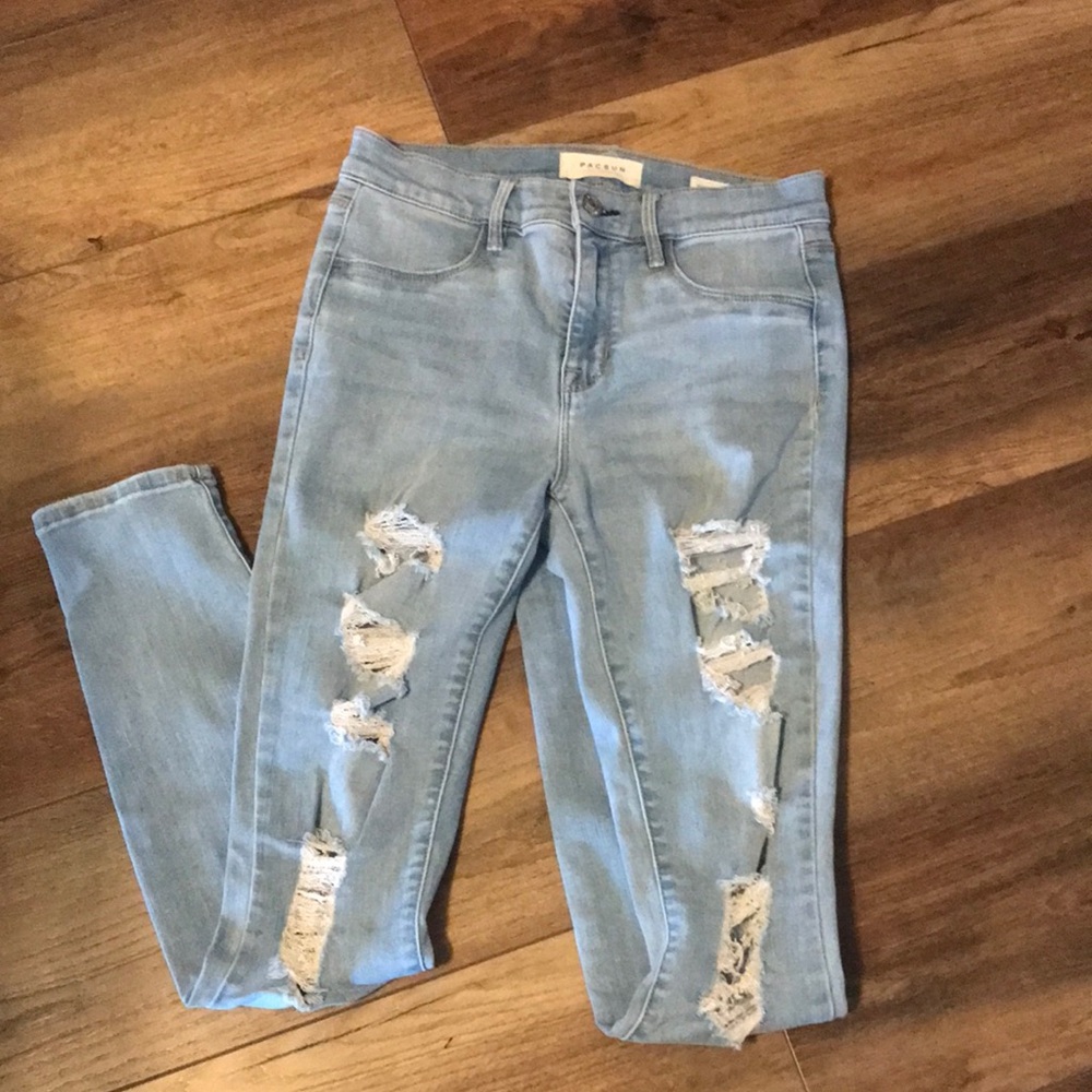 Pacsun Distressed Jeggings